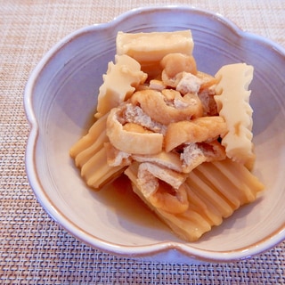 もちもち食感♪かくふの煮物